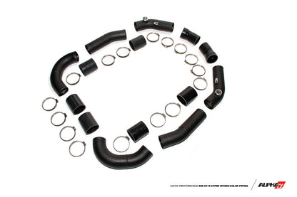 AMS Performance 2009+ Nissan GT-R R35 Alpha Upper I/C Pipe (Use w/Alpha I/C / TiAL Flange) ALP.07.09.0006-1 ALP.07.09.0006-1 Photo - Primary