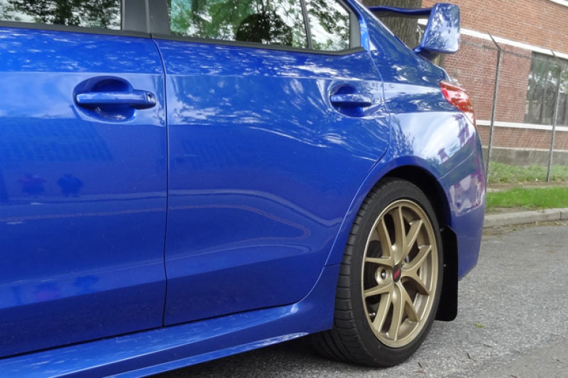 Rally Armor 2015+ Subaru WRX & STI Sedan RED Mud Flap White Logo MF32-UR-RD/WH User 4