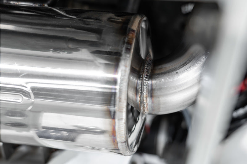 MBRP 2011+ Polaris Sportsman Touring 850 T304 Stainless Single Slip-On Performance Series AT-9526PT AT-9526PT Photo - Close Up