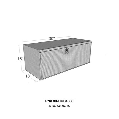 Westin/Brute HD Under Body 18in x 30in Drop Down Door - Aluminum 80-HUB1830 80-HUB1830 Photo - Unmounted