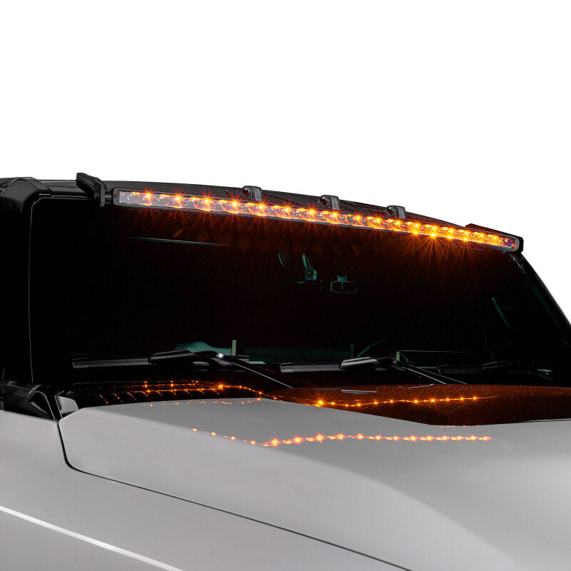 ORACLE Lighting Oracle 22-24 HUmmer EV 5in Roof Mount Curved Light Bar w/ Brackets SEE WARRANTY 6923-023 6923-023 Photo - Mounted