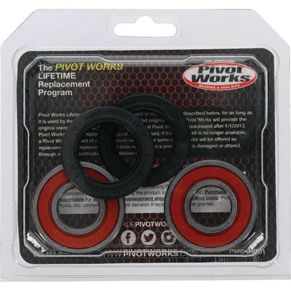 Pivot Works Honda Wheel Bearing Kit Premium Bearings 25-1225-P 25-1225-P Photo - Primary