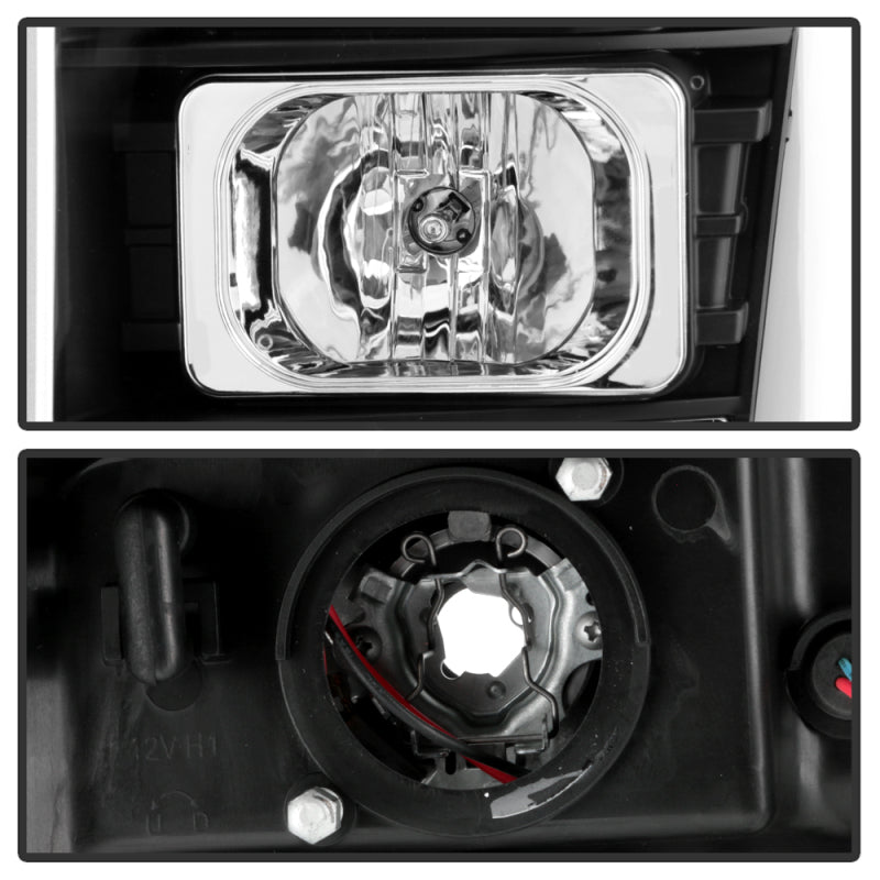 Spyder Ford F250/350/450 11-16 V2 High-Power LED Headlights-White Light Bar-Black PRO-YD-FS11V2PL-BK 5087898 5087898 User 4