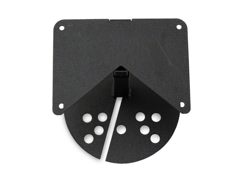 Raxiom 07-18 Jeep Wrangler JK Axial Series License Plate Bracket w/ LED Brake Light J132759 J132759 Photo - Close Up