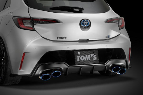 TOM'S Racing Rear Bumper Diffuser for 2019-2022 Toyota Corolla Hatchback
