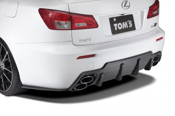 TOM'S Racing Carbon Rear Half Spoiler for 2008-2014 Lexus ISF