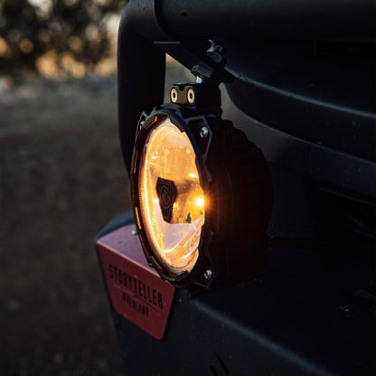 KC HiLiTES Gravity Titan LED 6in. - Pair Pack (SAE Driving Beam) 91405 91405 Photo - lifestyle view