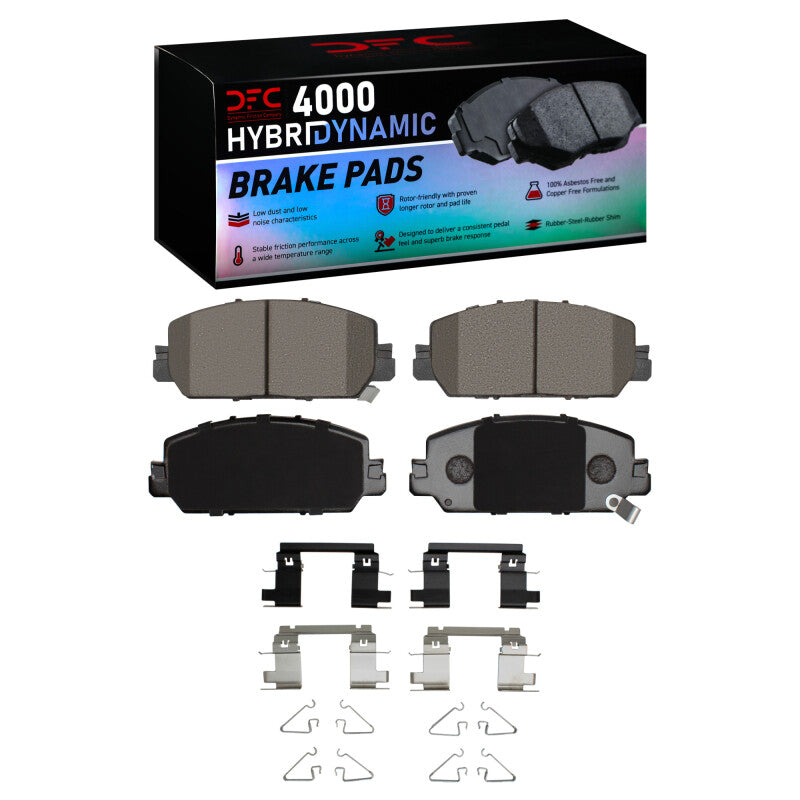 DFC DFC 4000 HybriDynamic Brake Pads Brakes, Rotors & Pads Brake Pads - OE main image