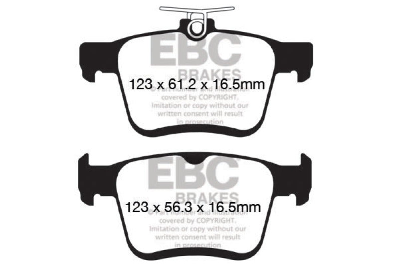 EBC Disc Brake Pad Set UD1761 Photo - Primary