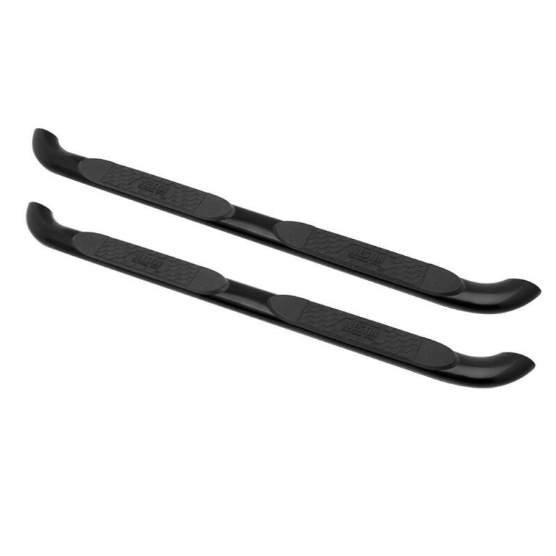 Westin 2005-2018 Toyota Tacoma Double Cab Platinum 4 Oval Nerf Step Bars - Black 21-2775 21-2775 Photo - Unmounted