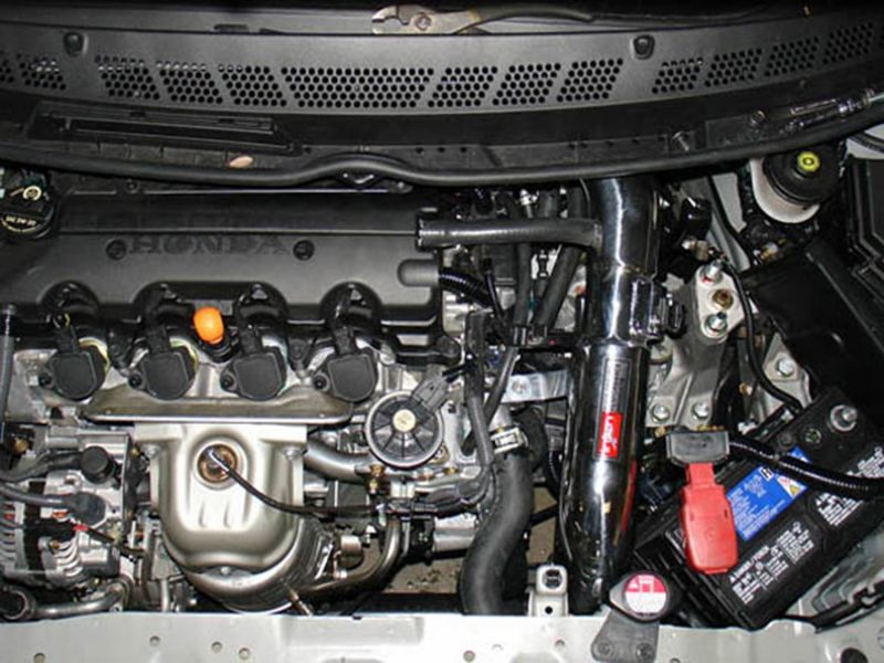 Injen Polished Cold Air Intake 06-09 Civic Ex 1.8L 4 Cyl. (Manual) SP1569P Photo - Mounted