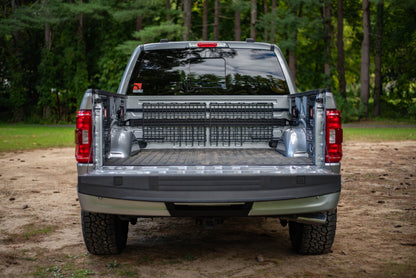 BuiltRight Industries 2015+ Ford F-150/Raptor Bulkhead Utility Rail MOLLE Kit 107021 107021 Photo - Unmounted