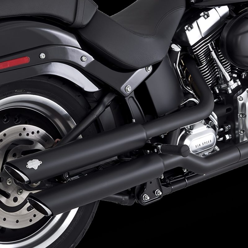 Vance and Hines 3 Twin Slash Slip-Ons Pcx Blk 46343 46343 User 1