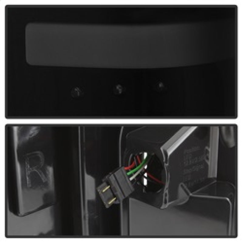 SPYDER xTune 17-18 Ford F-250 Super Duty (Excl LED Models) LED Tail Lights-Blk Smk (ALT-ON-FS17-LBLED-BSM) 9041617 9041617 Photo - Unmounted