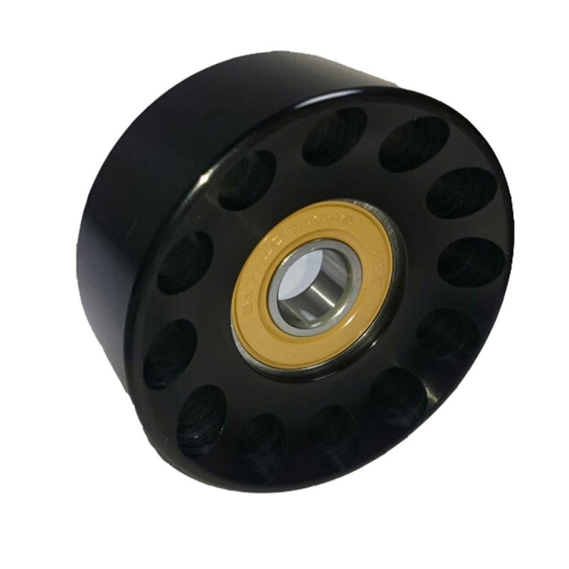 VMP Performance 75mm Heavy Duty Billet Aluminum Idler Pulley - 6/8/10Rib VMP-75-S-B VMP-75-S-B Photo - Close Up