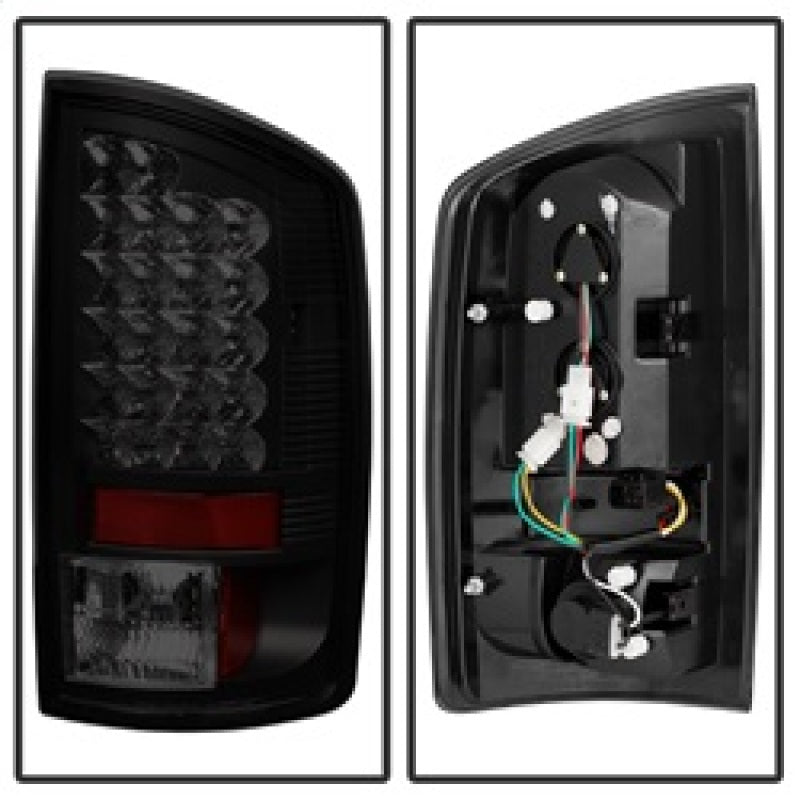 Spyder Dodge Ram 02-06 1500/Ram 2500/3500 03-06 LED Tail Light Black Smoke ALT-YD-DRAM02-LED-BSM 5078094 5078094 Photo - Primary
