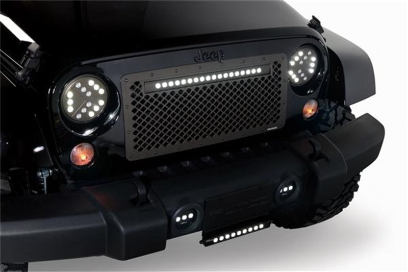 Putco 2007-2017, Jeep Wrangler - Cut to fit - Lighted w/ 20" Luminix Light 270524BL Photo - Primary