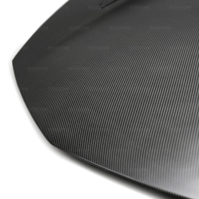Seibon 2017-2022 Acura NSX OEM-style Dry Carbon Hood HD17ACNSX-OE-DRY HD17ACNSX-OE-DRY Photo - Primary