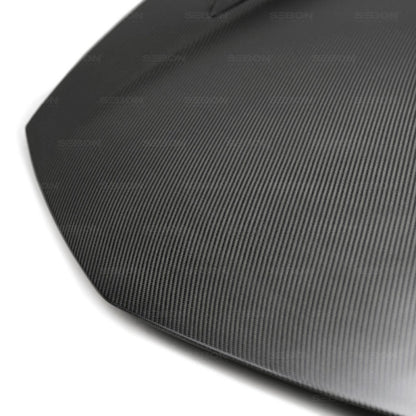 Seibon 2017-2022 Acura NSX OEM-style Dry Carbon Hood HD17ACNSX-OE-DRY HD17ACNSX-OE-DRY Photo - Primary
