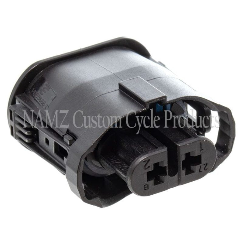 NAMZ V-Twin VROD Models OEM Headlight Connector w/Wire Seals & Terminals - Black (HD 72449-01) NA-1-1355668-2 NA-1-1355668-2 Photo - Primary