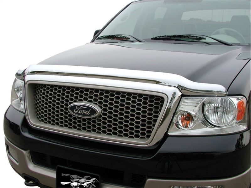 Stampede Vigilante Premium Hood Protector,Chrome,For 1997-2002 Ford Expedition 318-8 Photo - Mounted