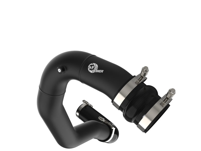 aFe 08-10 Ford Trucks V8-6.4L (td) BladeRunner 3 IN Aluminum Hot Charge Pipe - Black 46-20079-B 46-20079-B Photo - Unmounted