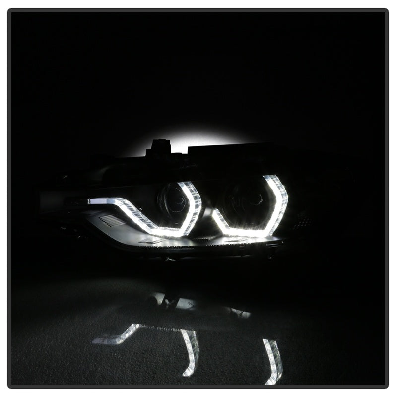 Spyder 12-14 BMW F30 3 Series 4DR Projector Headlights - Black PRO-YD-BMWF3012-AFSHID-BK 5086754 5086754 Photo - Unmounted