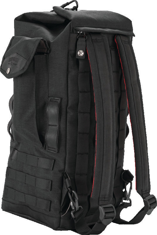Burly Brand Sissy Bar Backpack - Black B15-1013B B15-1013B Photo - Primary