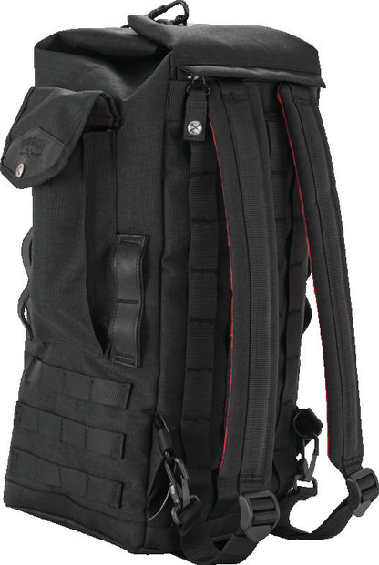 Burly Brand Sissy Bar Backpack - Black B15-1013B B15-1013B Photo - Primary