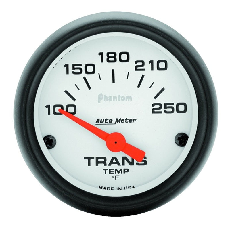 Autometer 2-1/16" Transmission Temperature, 100-250 °F, Air-Core, Phantom 5757 Photo - Primary