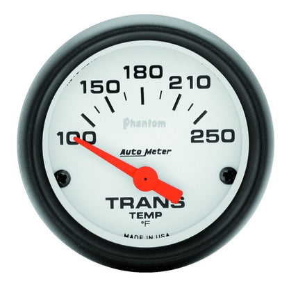 Autometer 2-1/16" Transmission Temperature, 100-250 °F, Air-Core, Phantom 5757 Photo - Primary