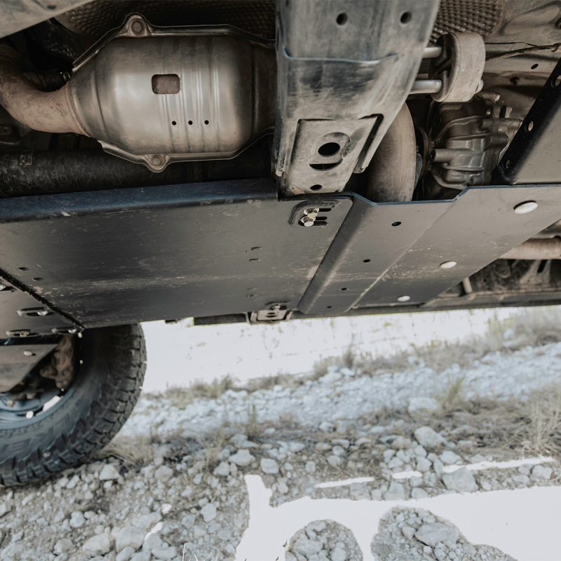 Cali Raised LED Cali Raised 10-24 Toyota 4Runner Transfer Skid Plate - Aluminum / Raw CR3807 CR3807 Photo - Primary