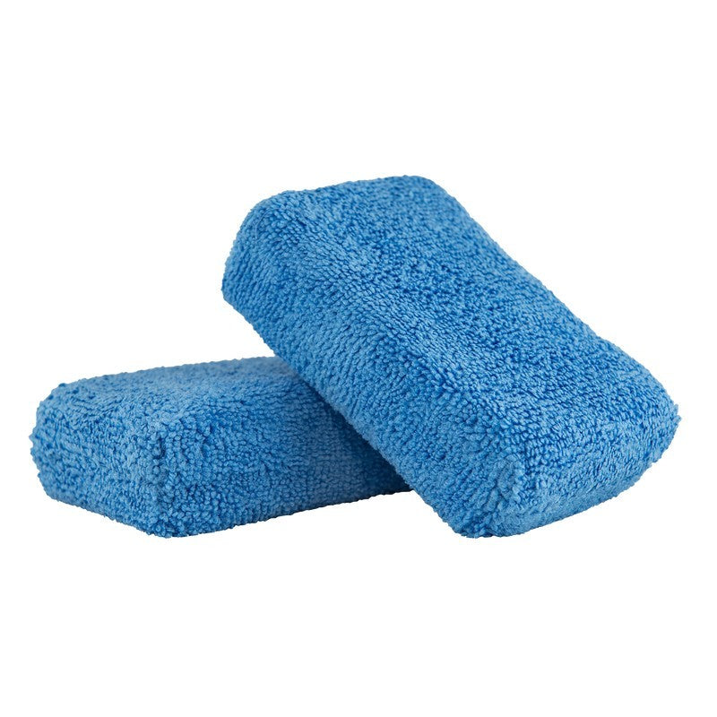 Chemical Guys Premium Grade Microfiber Applicators - 2in x 4in x 6in - Blue - 2 Pack (P24) MIC_292_02 MIC_292_02 User 1