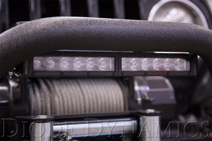 Diode Dynamics 12 In LED Light Bar Single Row Straight Clear Wide (Pair) Stage Series DD5023P DD5023P User 2