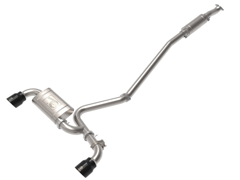 aFe 22-23 Hyundai Kona N L4 2.0L(t) Takeda 3in 304 SS Cat-Back Exhaust System w/ Black Tips 49-37033-B 49-37033-B Photo - Primary