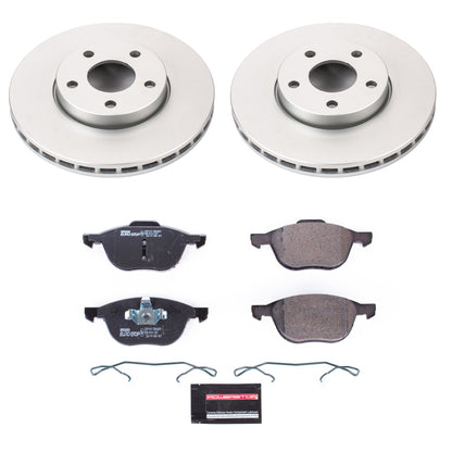 PowerStop Power Stop 13-18 Ford C-Max Front Euro-Stop Brake Kit ESK5976 ESK5976 Photo - Primary