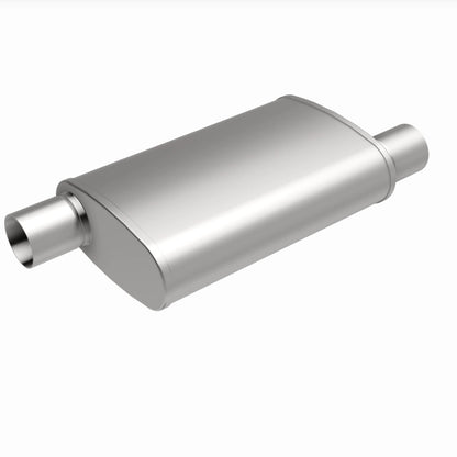 MagnaFlow 4" X 9" Oval Offset/Offset XL Multi-Chamber Performance Muffler 13236 360 Degree Image Set
