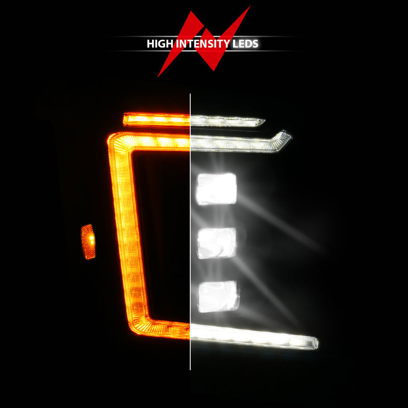 ANZO 15-20 GMC Yukon (Incl XL - Factory Halogen Models) Full LED Proj Headlights Black - Pass. Side 111635X-R 111635X-R User 1