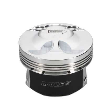 Manley Performance Ford 3.5L Ecoboost 3.642in Bore 1.239in Comp Height -5.0cc Dish Piston 594900CE-6 User 3