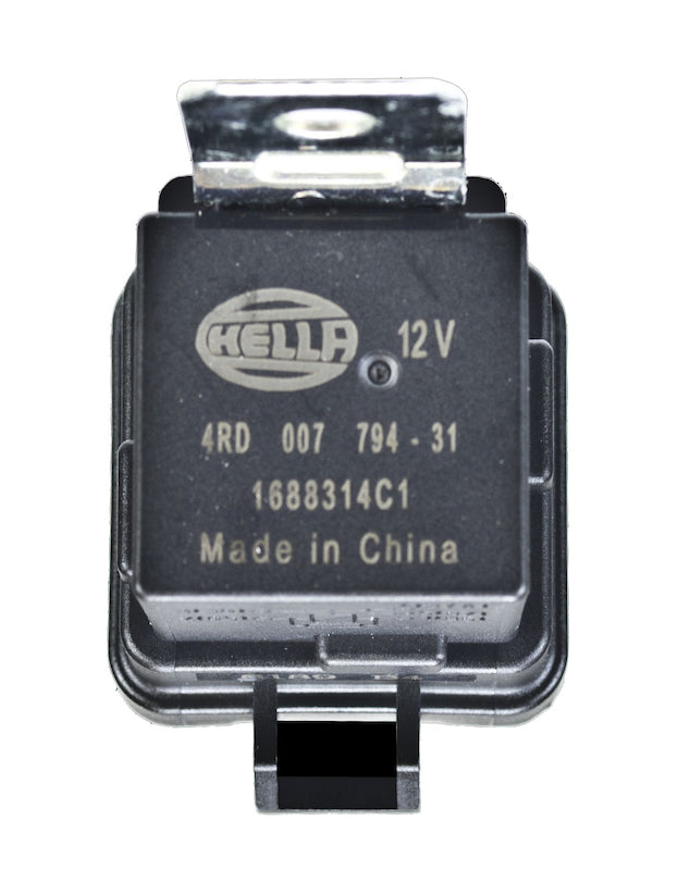 Hella 12V 20/40 Amp SPDT RES Relay with Weatherproof Bracket - Single 007794311 007794311 Photo - out of package