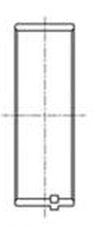 ACL Ford V8 351M-351W-400 1969-98 (Half Groove) Engine Crankshaft Main Bearing Set 5M1432A-STD 5M1432A-STD Technical Drawing
