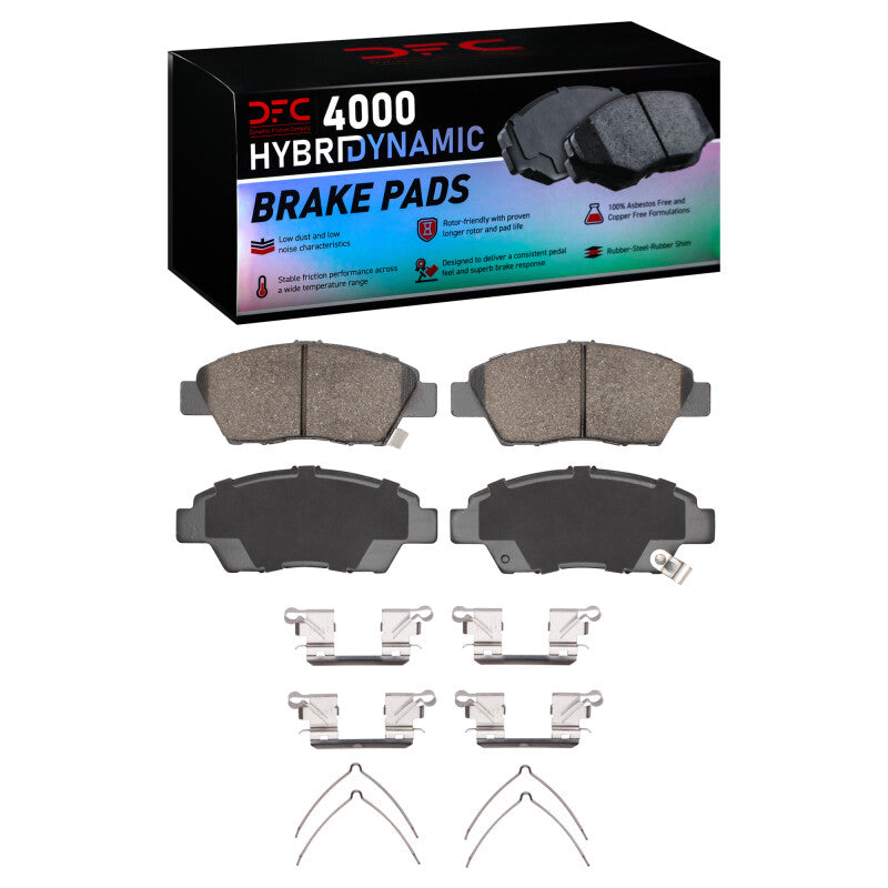DFC DFC 4000 HybriDynamic Brake Pads Brakes, Rotors & Pads Brake Pads - OE main image