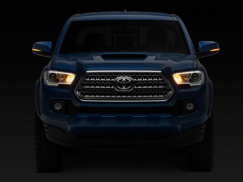 Raxiom 16-23 Toyota Tacoma Axial Series Mirror Mounted LED Sequential Turn Signals- Smoked TT6983 TT6983 Photo - Close Up