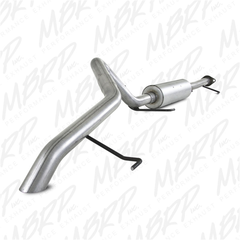 MBRP 2007-2009 Toyota FJ 4.0L V6 Cat Back Single Rear Exit Off-Road S5310AL Photo - Primary