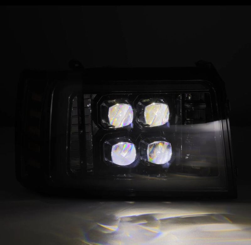 AlphaRex 92-96 Ford F-Series/Bronco NOVA-Series LED Proj Headlight Alpha-Bk w/Actv Light SS & SBDRL 880269 880269 User 4