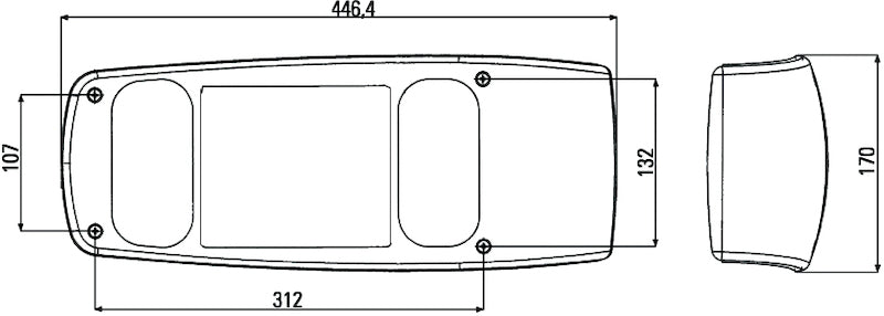 Hella Lamp SRBBLZR SMLR MG12 2VP 007502217 007502217 Technical Drawing