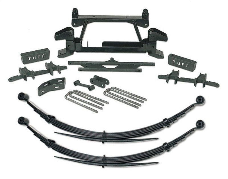 Tuff Country 88-97 Chevy K25/35 4x4 (8 Lug) 4in Lft Kt w/Rr Leaf Spring (Cast Lwr Cntrl Arm SX8000) 14822KN