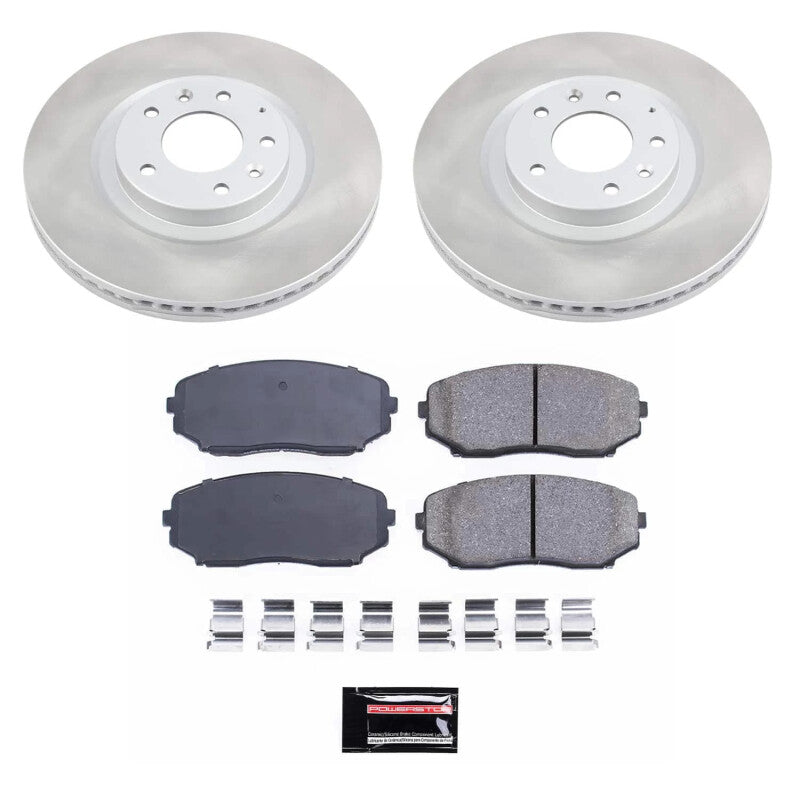 PowerStop Power Stop 07-15 Mazda CX-9 Front Semi-Coated Rotor Kit SC5878 SC5878 Photo - Primary