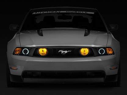 Raxiom 05-12 Ford Mustang GT Fog Lights Yellow 49135 49135 Photo - Close Up