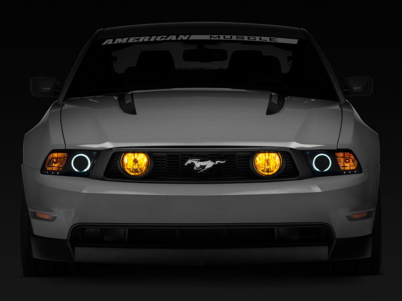 Raxiom 05-12 Ford Mustang GT Fog Lights Yellow 49135 49135 Photo - Close Up